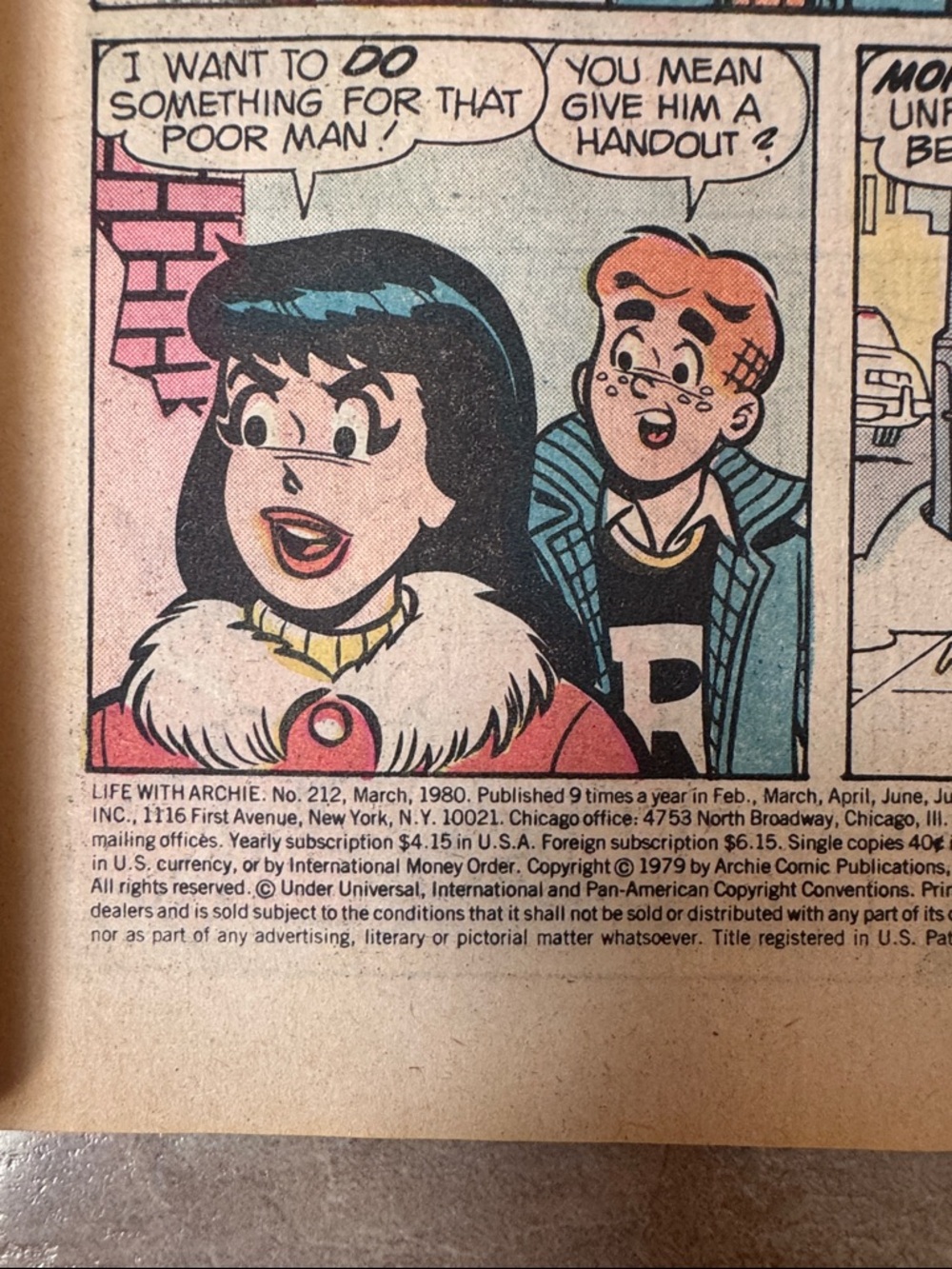 Archie Comics - March 1980 Life with Archie Comic Book #212 - Bundle 3/$10 - Picture 3 of 9